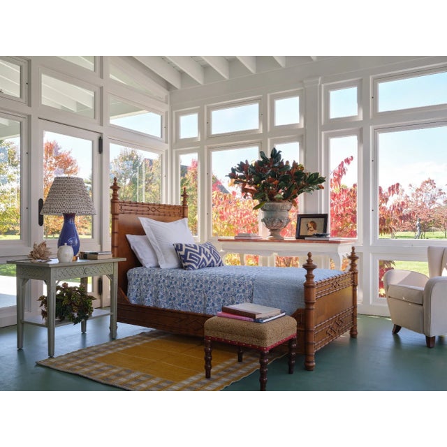 Textile Bunny Williams Home Kaemon Queen Coverlet (88x92) For Sale - Image 7 of 9