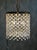 Vintage Mid 20th Century Hollywood Regency crystal waterfall pendant light with chain and canopy. Crystals are high...