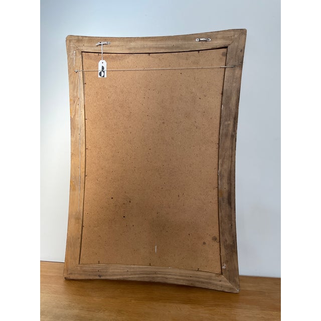 Danish Gilded Wall Mirror C. 1960's For Sale - Image 15 of 18