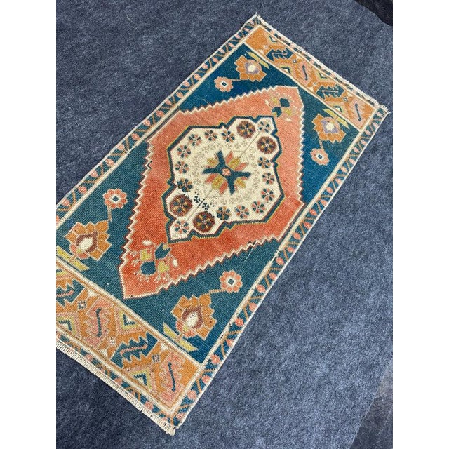 Early 21st Century Turkish Yastik Rug 1'10" x 3'8" For Sale - Image 5 of 5