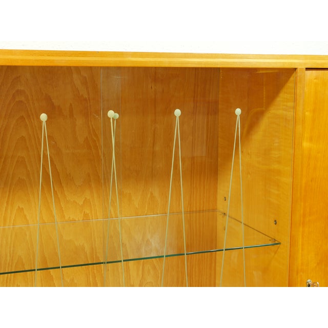Wood Mid-Century Modern German Living Room Cabinet, 1960s For Sale - Image 7 of 18