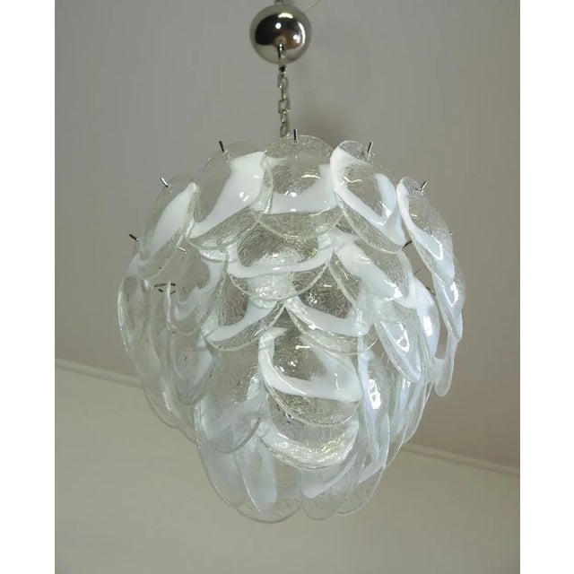 Murano Chandelier from Mazzega, 1979 For Sale - Image 9 of 13