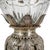 Late 20th Century Maitland-Smith Crystal Glass and Silver Plated Pineapple or Egg Form Vessel 15” For Sale - Image 5 of 8