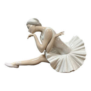 Vincente Martinez for Lladró Death of a Swan Porcelain Figurine, Signed