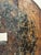 Mounted Ox Wheel Sculpture for Indoor or Garden Use For Sale - Image 6 of 6