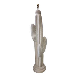 Whimsical Cactus Sculpture Floor Lamp by Bon Art, C.1990 For Sale