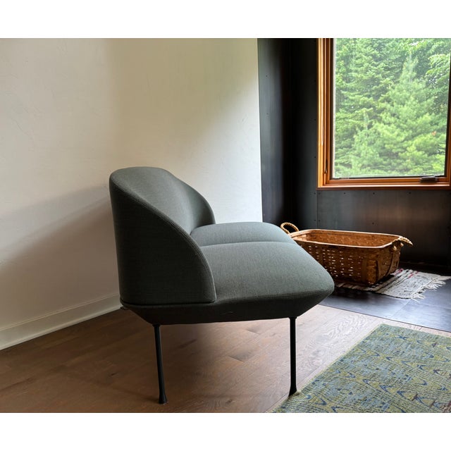 Modern Oslo Sofa Two-Seater Sofa by Muuto of Demark For Sale - Image 3 of 5