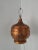 1970s Mid-Century Large Gold Leaf Lamp For Sale - Image 12 of 13