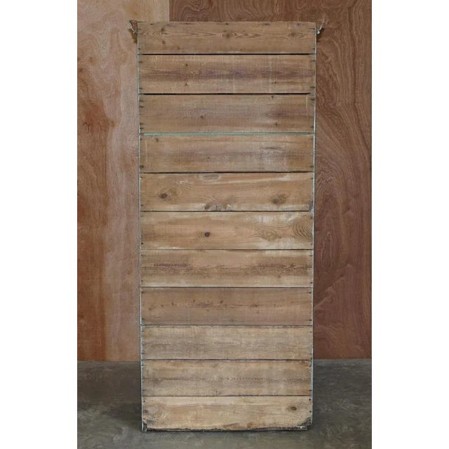 Hand Painted Pine Kitchen Pot Cupboard, 1860s For Sale - Image 9 of 18