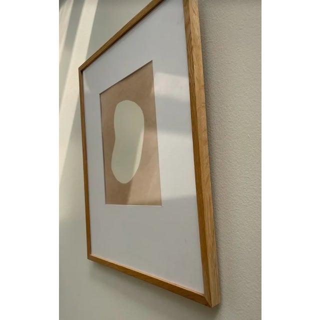 Abstract Svetlana Bogatcheva Contemporary Neutral Framed Abstract Collage For Sale - Image 3 of 8