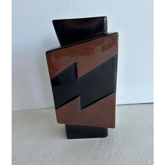 Mid-Century Modern 1960s Flash Abstract Vase by Margareta Hennix For Sale - Image 3 of 6