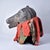 Dark Gray Early 20th Century Yoruba Egungan Mask with Fabric Nigeria For Sale - Image 8 of 17
