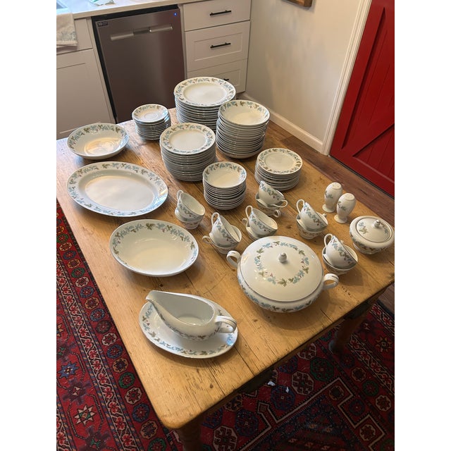 Vintage Fine China Japan Pattern 6701 Dinnerware Set 99 Pieces Chairish