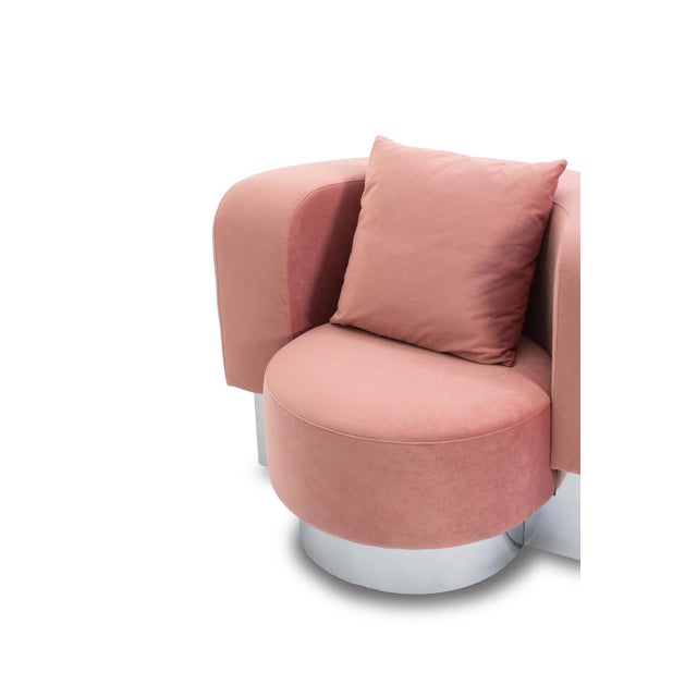 Wham One Swivel Armchair from Pulpo For Sale - Image 9 of 11