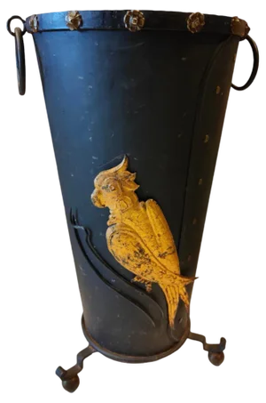 Wrought Iron Umbrella Stand, 1930s