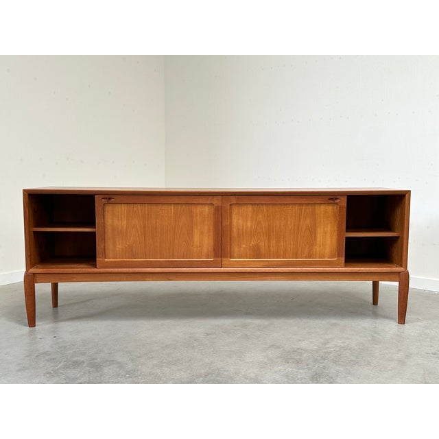 Danish Sideboard in Teak by H. W. Klein for Bramin, 1960s, in Very Good conditions. Designed 1960 to 1969 This piece has...