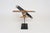 Blue Early 20th Century Vintage Folk Art Hand-Carved and Painted Wooden Airplane For Sale - Image 8 of 18