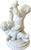 Rococo Antique Edmé Samson Paris White Bisque Porcelain Sculpture of Three Children With a Bird For Sale - Image 3 of 16