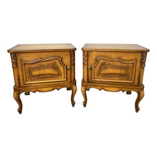 Vintage French Louis XVI Nightstands, Set of 2 For Sale