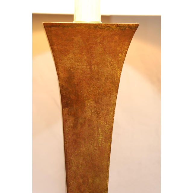 1960s Verdigris Bronze Floor Lamp by Stewart Ross James for Hansen Lighting, 1960s For Sale - Image 5 of 8