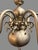 Vintage Flemish Chrome 8-Branch Chandelier For Sale - Image 3 of 6