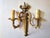 Louis XVI Gilt Bronze Wall Sconces, 1890s, Set of 2 For Sale - Image 3 of 7