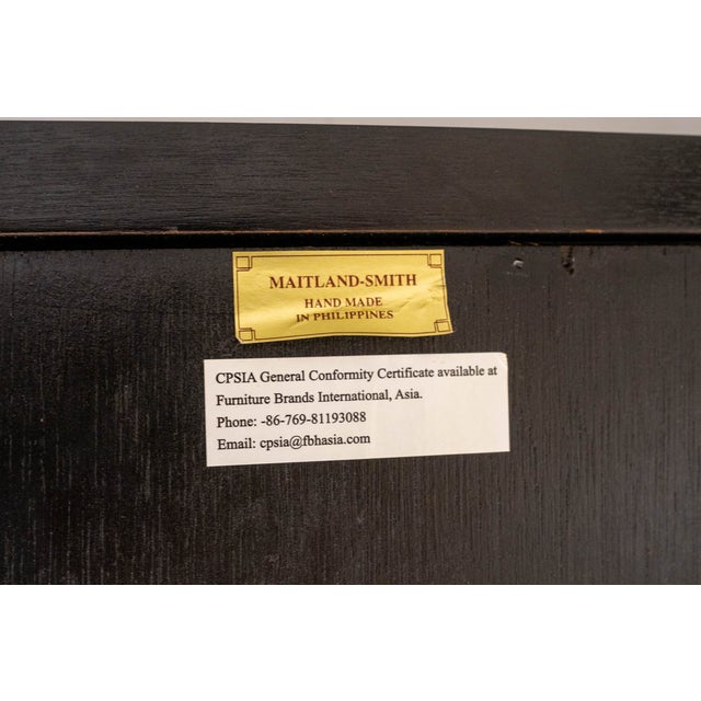 Maitland Smith Bronze Decorative Wall Mirror Art For Sale - Image 11 of 11