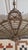 Antique Victorian Brass Fireplace Screen Ornate Folding Fan Peacock Fire Guard Hearth Screen Art Nouveau Home Decor For Sale - Image 10 of 15