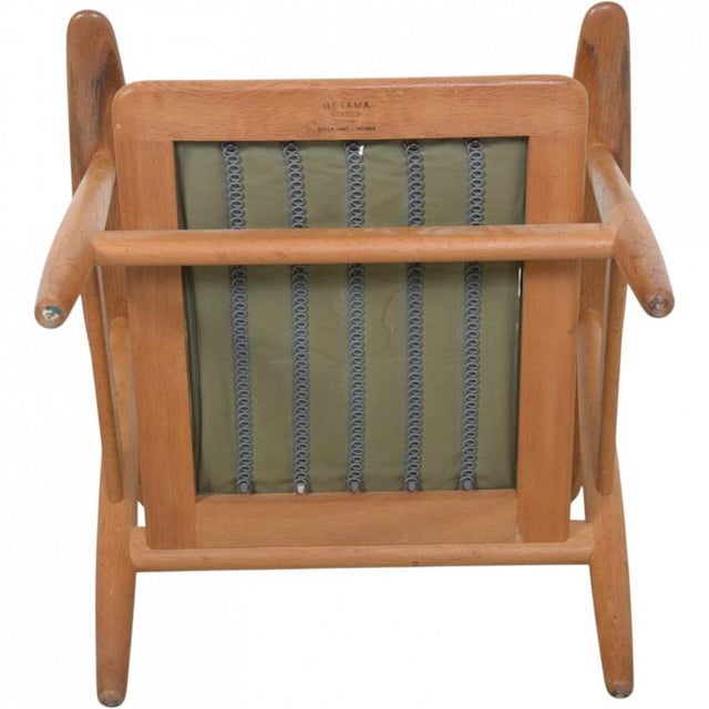 GE240 Cigar Chair in Oak by Hans J. Wegner, 1980s For Sale - Image 17 of 18