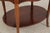 Wood Vintage Walnut End Table W. Gallery For Sale - Image 7 of 14