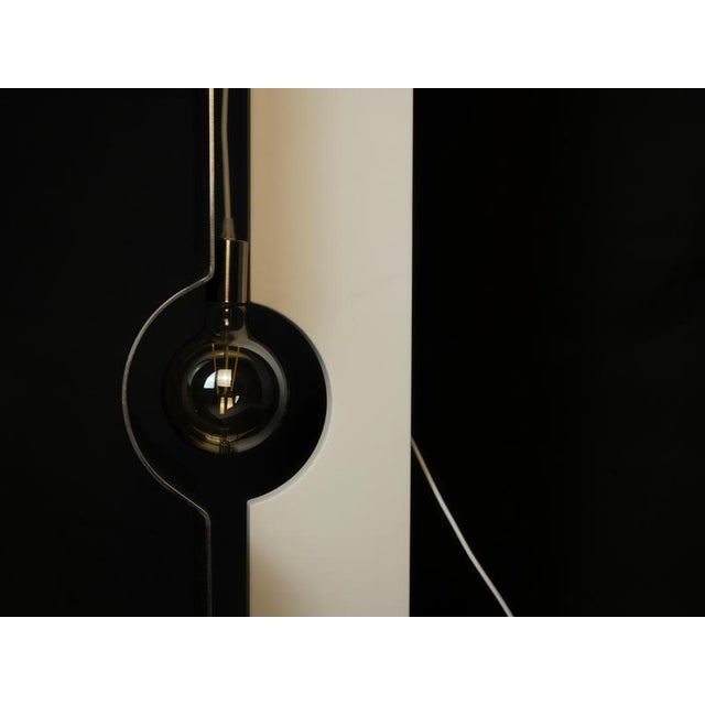 Oculus 2.1 Handcrafted Floor Lamp in Iron & Marble by D´ARK Atelier For Sale - Image 11 of 12