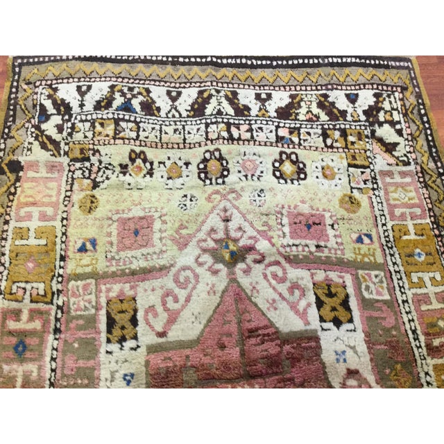 Antique Decorative Turkish Village Rug -By Woven Rug Gallery For Sale In Pittsburgh - Image 6 of 9