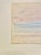 Modern Coastal Original Pastel Unframed Raw Edge Painting, Pink, Blue and Yellow For Sale In Houston - Image 6 of 12