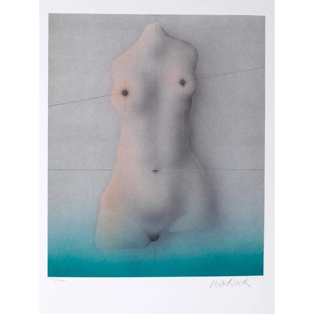 Paul Wonders Lich - Les Femmes - Original Lithograph by P. Miracle Lich - 1977 For Sale