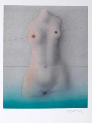 Paul Wonders Lich - Les Femmes - Original Lithograph by P. Miracle Lich - 1977