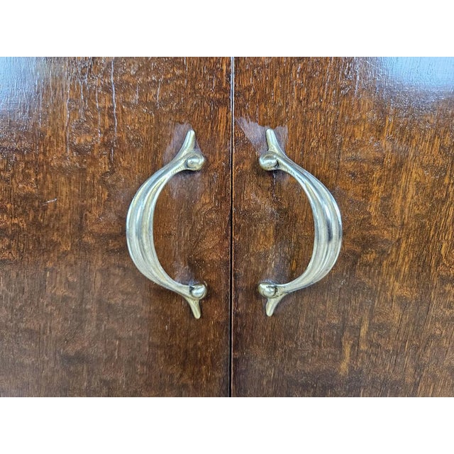 Italian Bedside Tables in Mahogany, 1950, Set of 2 For Sale - Image 18 of 18