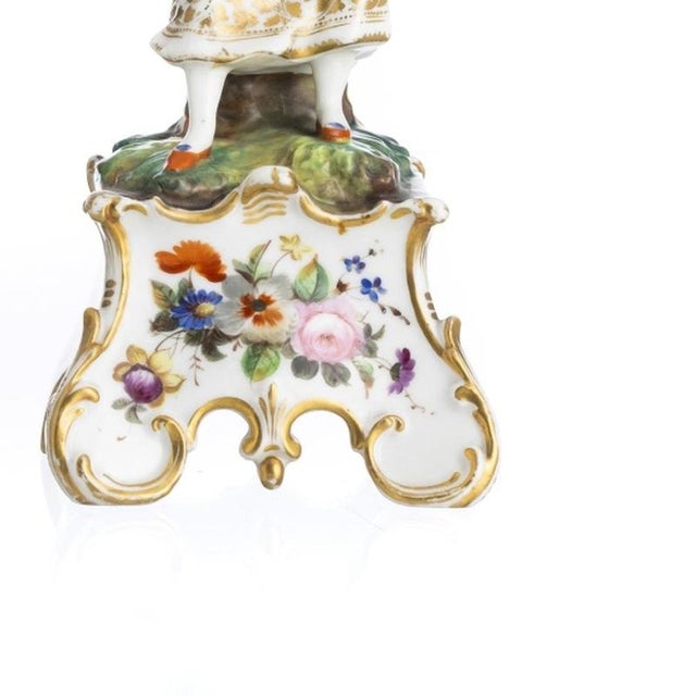 Gallant Figures by Vieux Paris, 19th Century, Set of 2 For Sale - Image 5 of 6