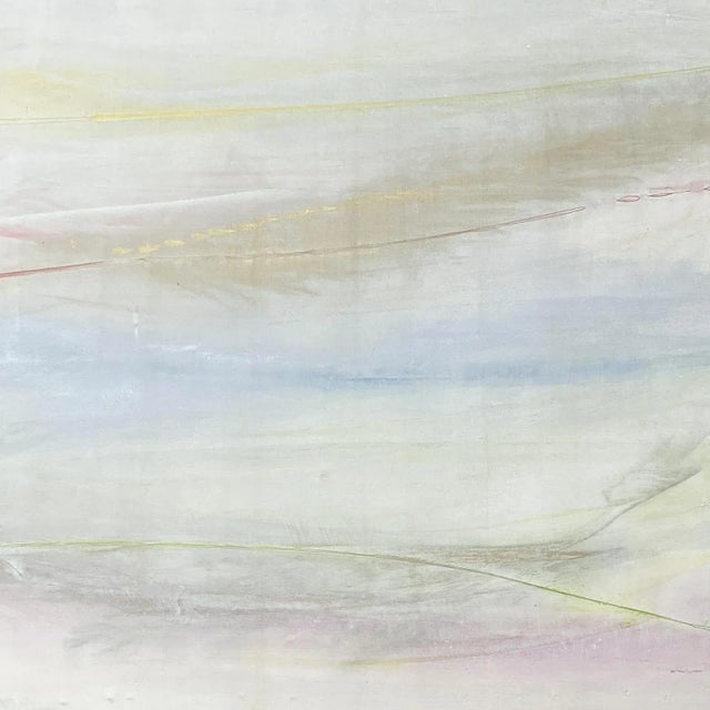 Wood Modern Mixed Media Abstract Painting For Sale - Image 7 of 11