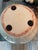 Large Ivory Crackle Glaze Ceramic Floor Vase For Sale In Charleston - Image 6 of 8