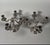 Pair of Louis XVI style solid silver 950 candelabra For Sale - Image 4 of 5