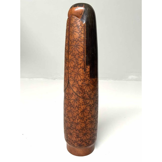 Vintage Kokeshi by Inosuke Kobayashi, Japan, 1950s For Sale - Image 10 of 18