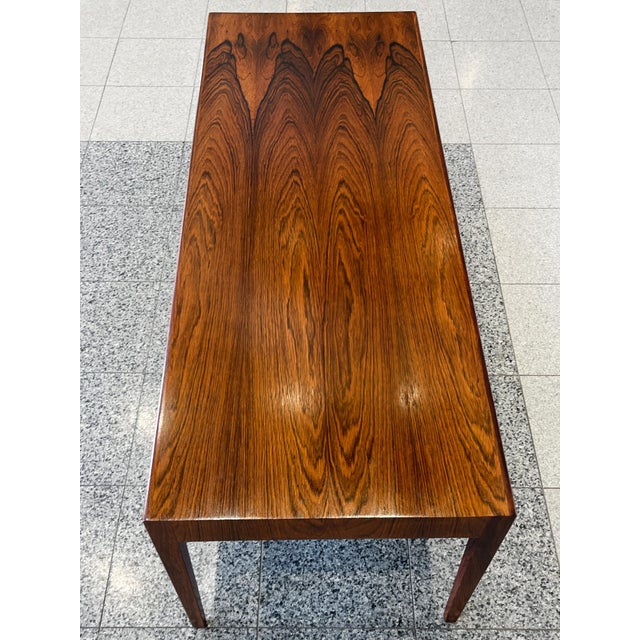 Wood 1960s Danish Rosewood Coffee Table For Sale - Image 7 of 9