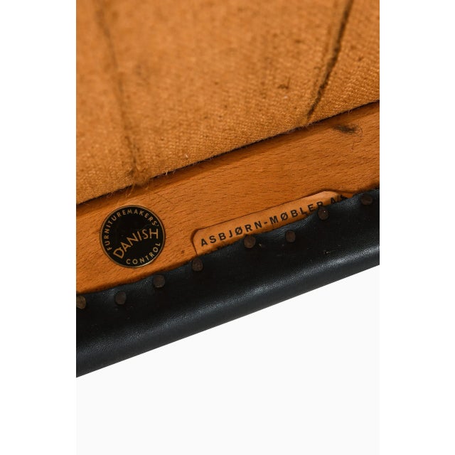 Wood Danish Armchair Model 57 by Niels Otto Møller for J. L Mollers Møbelfabrik For Sale - Image 7 of 11