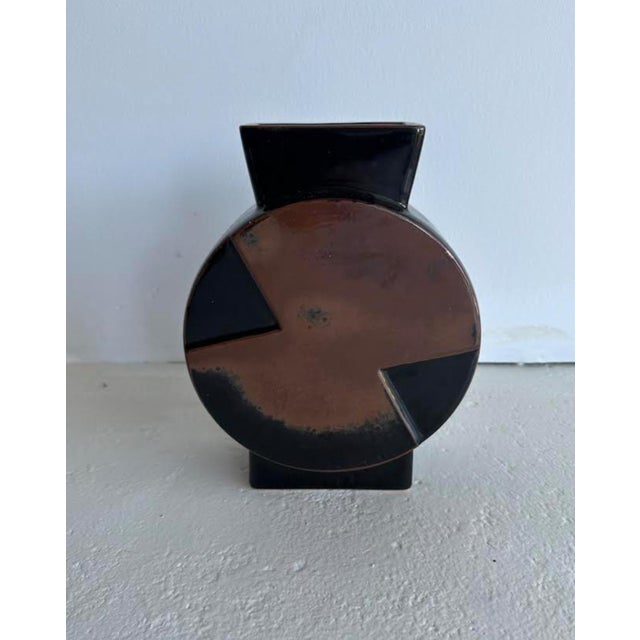 Gustavsberg 1960s Flash Circle Vase by Margareta Hennix For Sale - Image 4 of 6