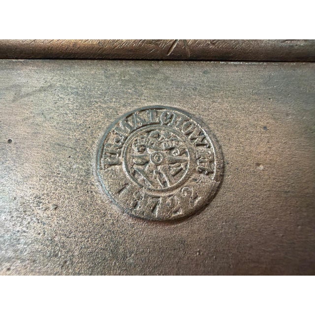 Antique Cast Bronze Desk Trinket Box, 1890s For Sale - Image 13 of 14