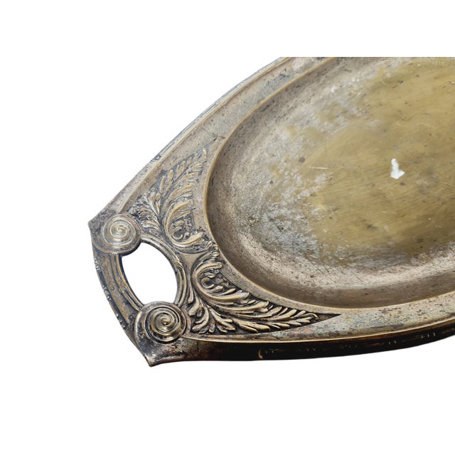 Austro-Hungarian Empire Art Nouveau Fruit Plate, 1900s For Sale - Image 4 of 12