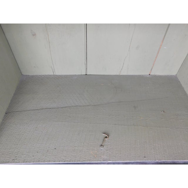 Late 19th Century Antique Signed Peter Ompir Hand Paint Wash Stand 37"w For Sale - Image 5 of 18