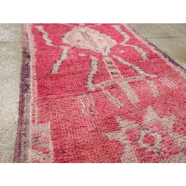 Mid 20th Century Galerie Shabab Collection Mid-20th Century Turkish Anatolian Runner For Sale - Image 5 of 10