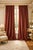 Bring richness and timeless style to your home with this custom-made pair of pinch‑pleated and lined drapery panels,...