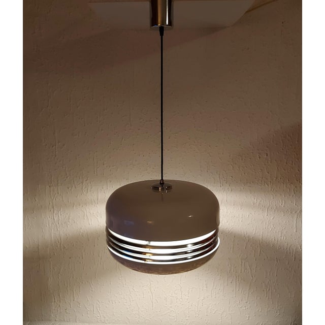 Space Age Pendant Lamp in the style of Alfred Kalthoff, Former Yugoslavia, 1970s For Sale - Image 10 of 18